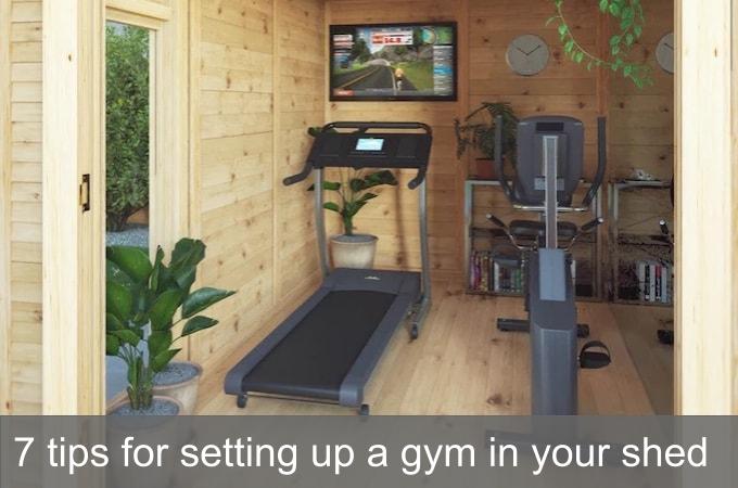 7 tips for setting up a gym in your shed - Waltons