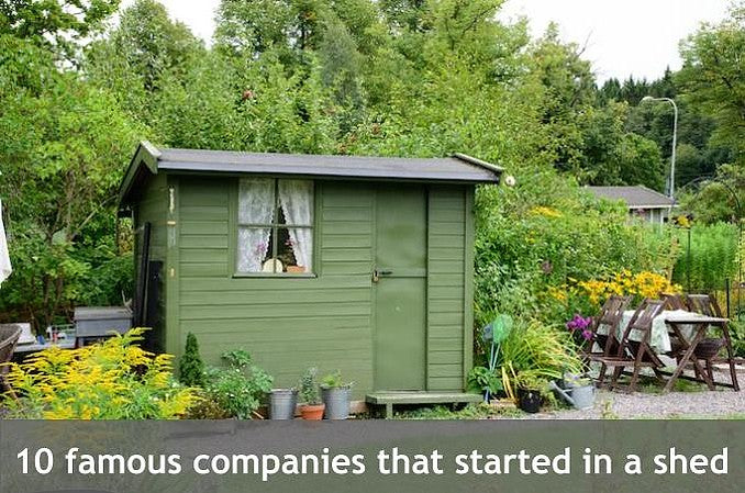 10 Famous Companies That Started In A Shed Waltons Blog