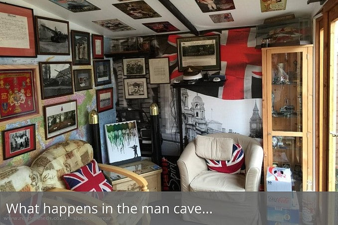 What happens in the man cave | Waltons Blog | Waltons Sheds