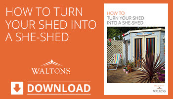 how to turn your shed into a she-shed waltons blog