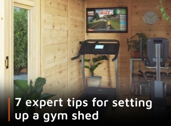 7 expert tips for setting up a gym shed