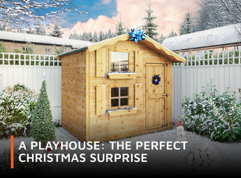 A Playhouse: The Perfect Christmas Surprise