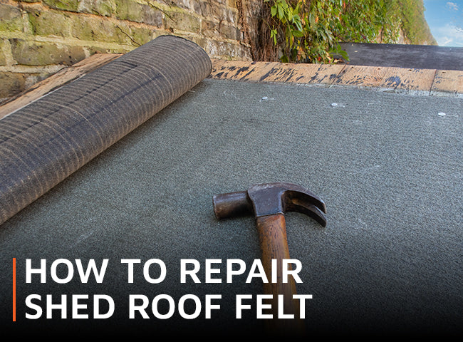 how-to-repair-shed-roof-felt-waltons