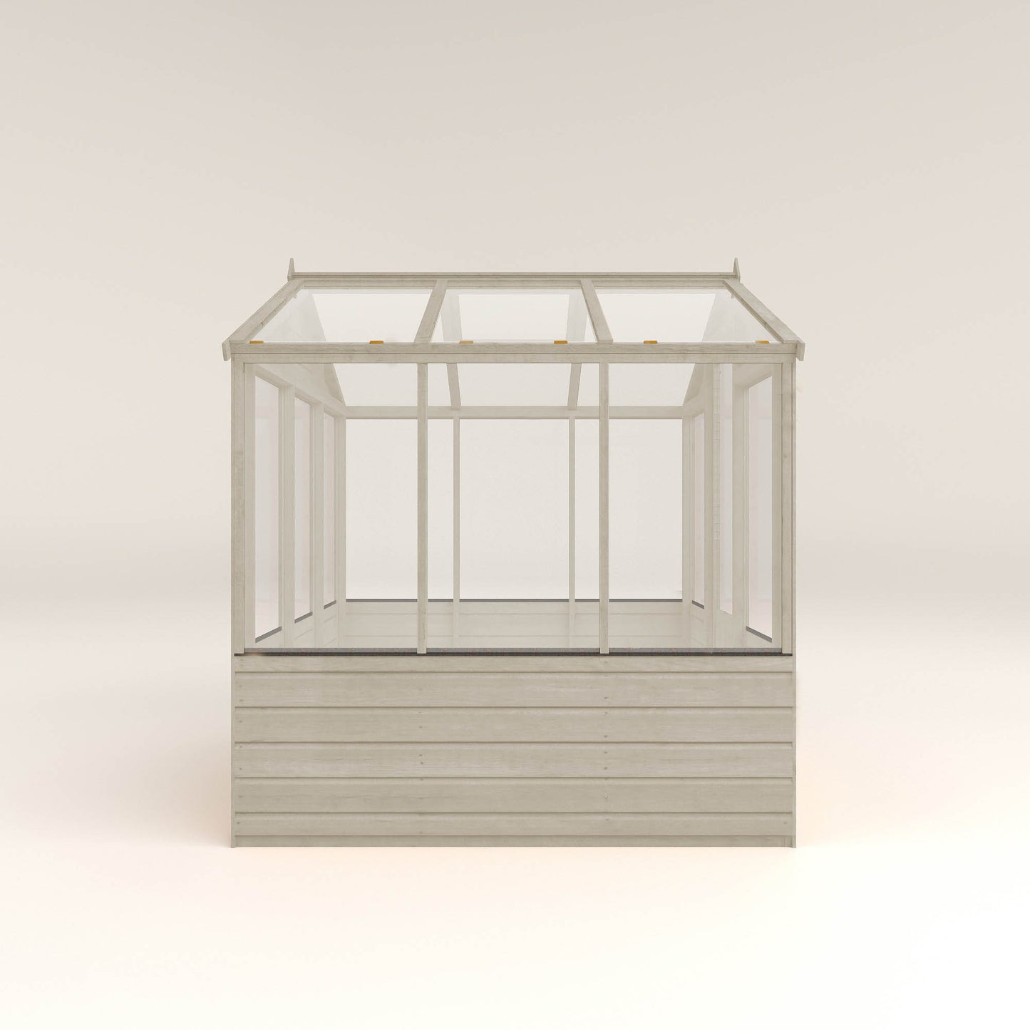 6 x 6 Ready Painted Evesham Wooden Greenhouse