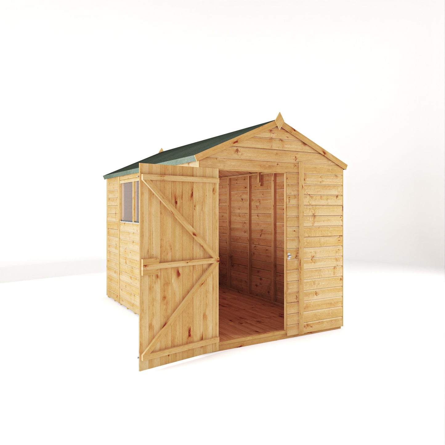 10 x 6 Woodsman Shiplap Apex Wooden Shed