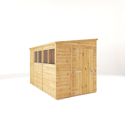 10 x 6 Woodsman Shiplap Pent Wooden Shed