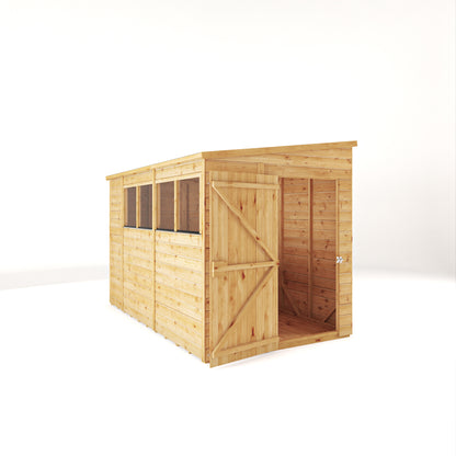 10 x 6 Woodsman Shiplap Pent Wooden Shed