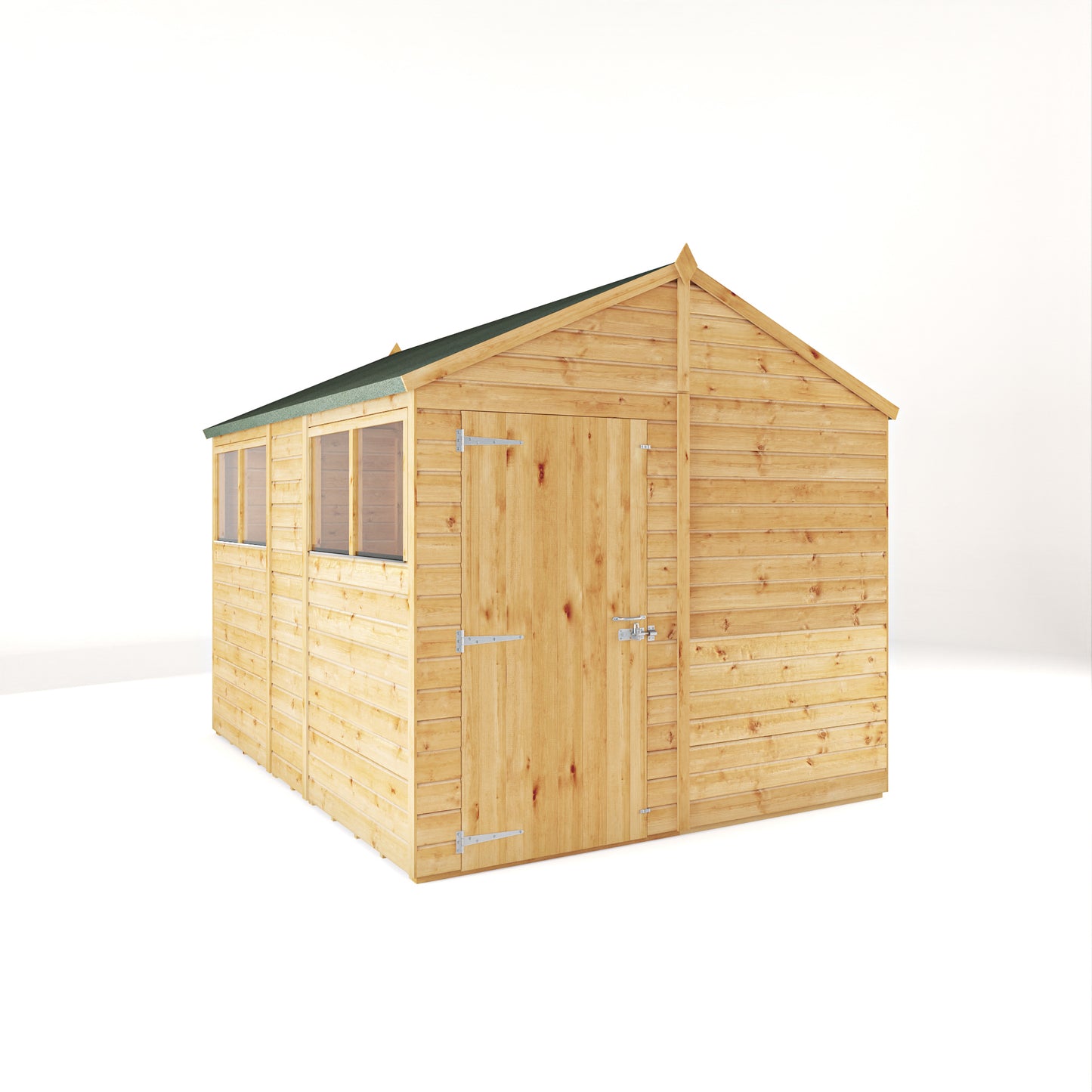 10 x 8 Woodsman Shiplap Apex Wooden Shed