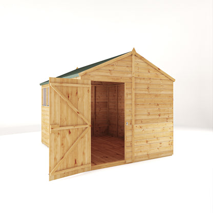 10 x 8 Woodsman Shiplap Apex Wooden Shed