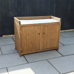 Trent Double Outdoor Kitchen Cabinet