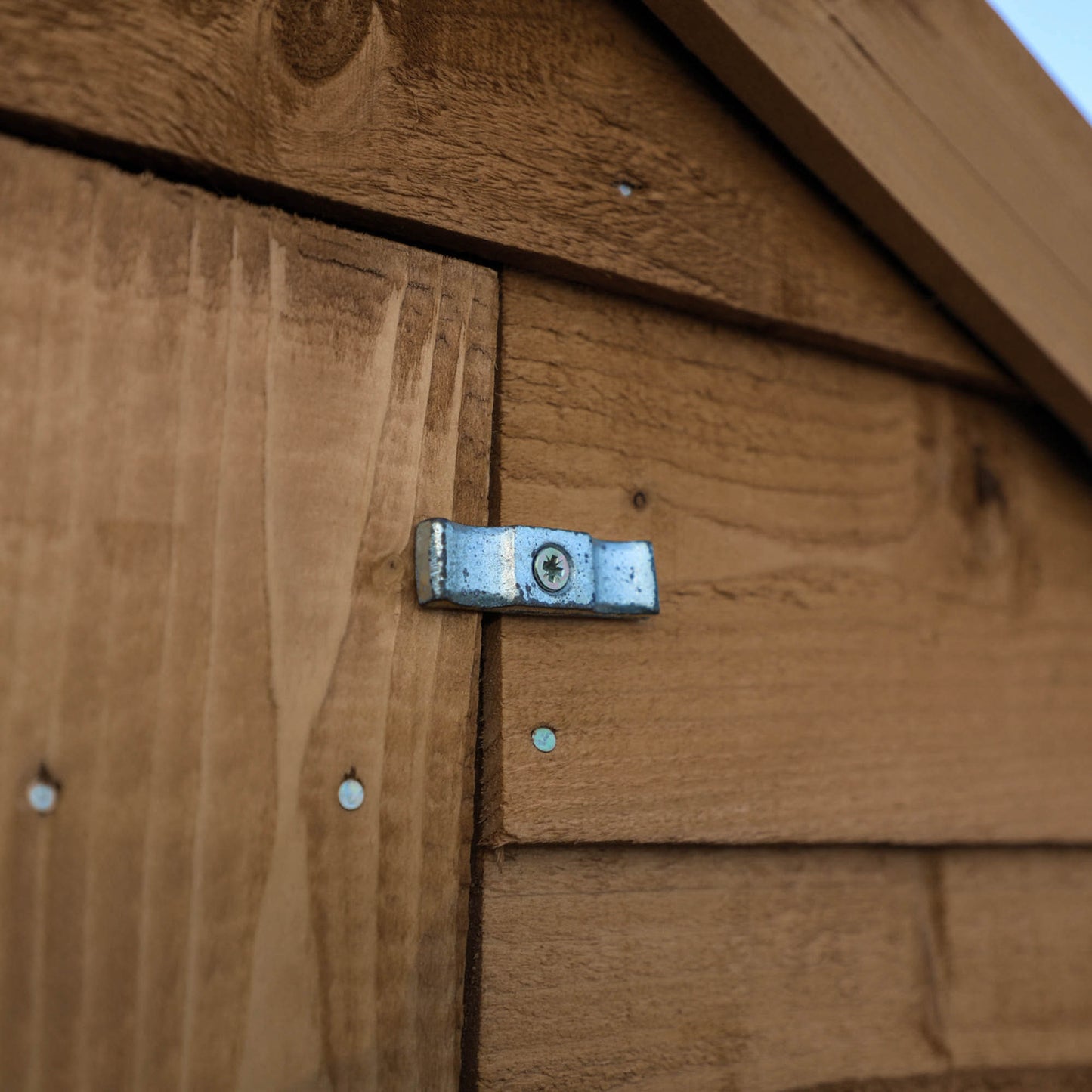 8 x 6 Pressure Treated Ultra Value Overlap Apex Wooden Shed