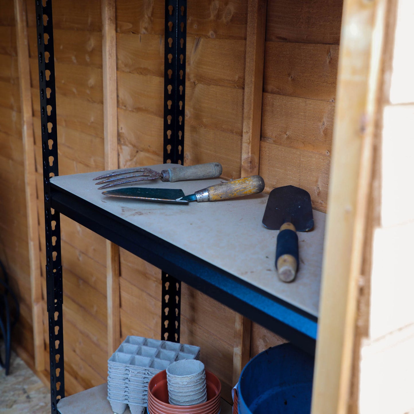 8 x 6 Pressure Treated Ultra Value Overlap Apex Wooden Shed