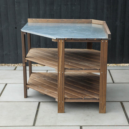 Trent Outdoor Kitchen Corner Table