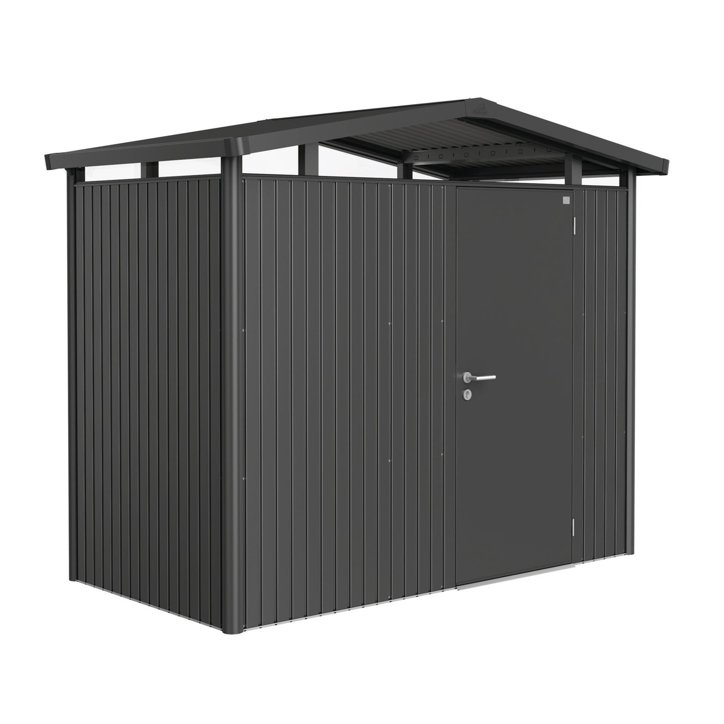 Biohort Panorama 9x5 Single Door Dark Grey Garden Shed