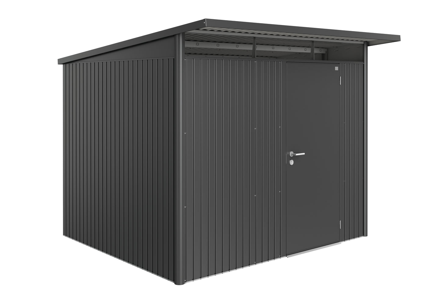 Biohort AvantGarde 9x9 Single Door Dark Grey Garden Shed