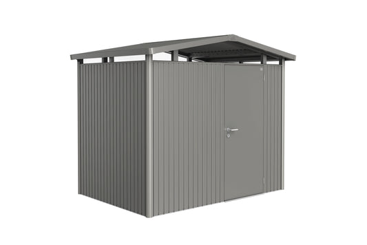 Biohort Panorama 9x6 Quartz Grey Garden Shed