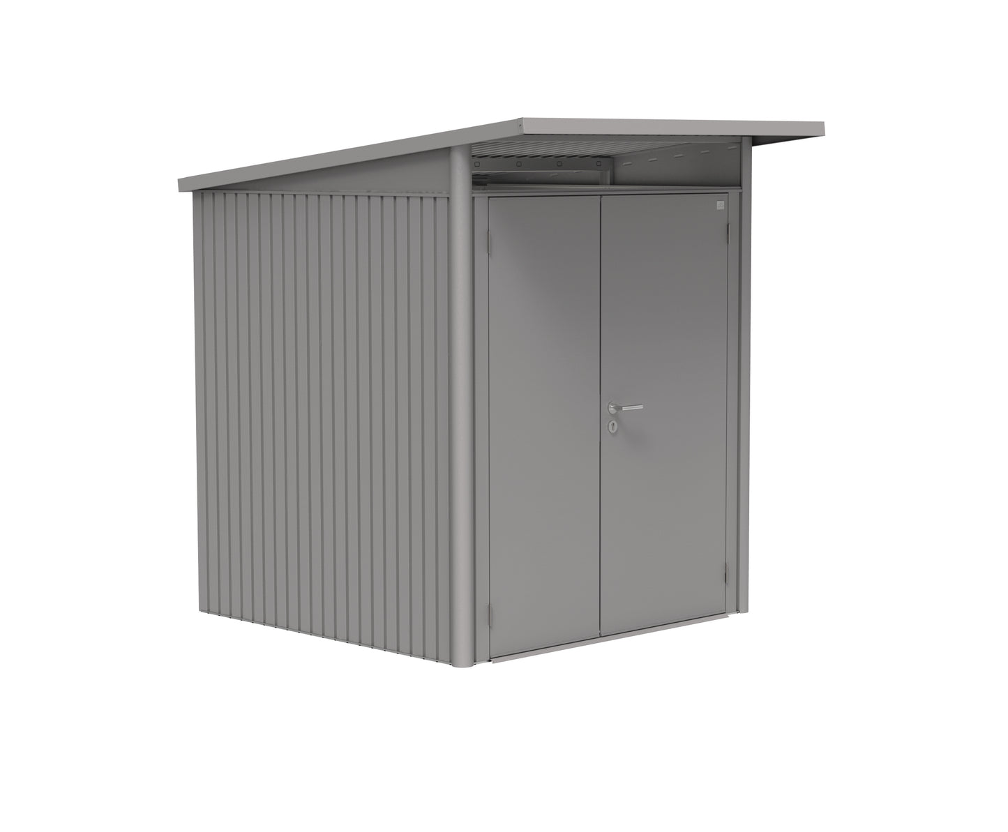 Biohort AvantGarde 6x7 Double Door Quartz Grey Garden Shed