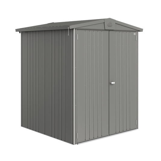 Biohort 6x6 Europa Quartz Grey Garden Shed