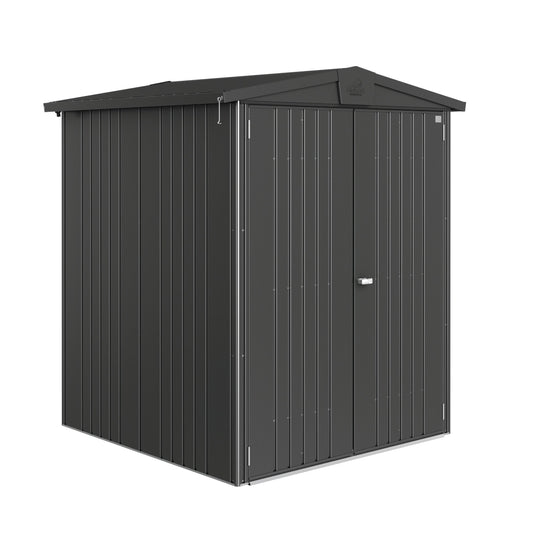 Biohort 6x6 Europa Dark Grey Garden Shed