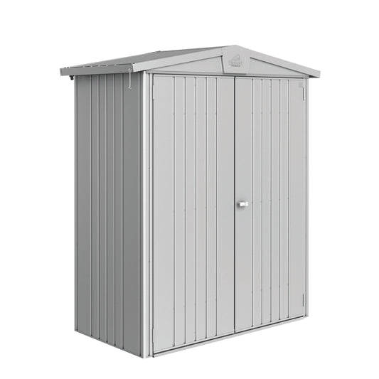 Biohort 6x3 Europa Metallic Silver Garden Shed