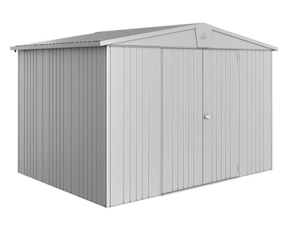 Biohort 10x7 Europa Metallic Silver Garden Shed