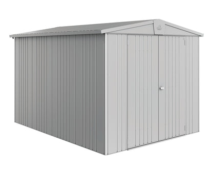 Biohort 7x10 Europa Metallic Silver Garden Shed