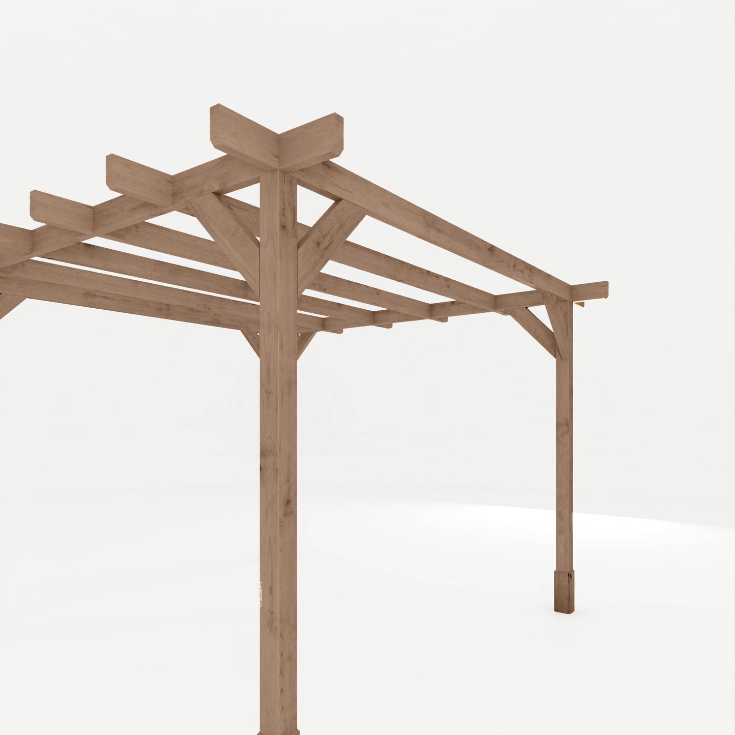 3m x 3m Pressure Treated Pergola