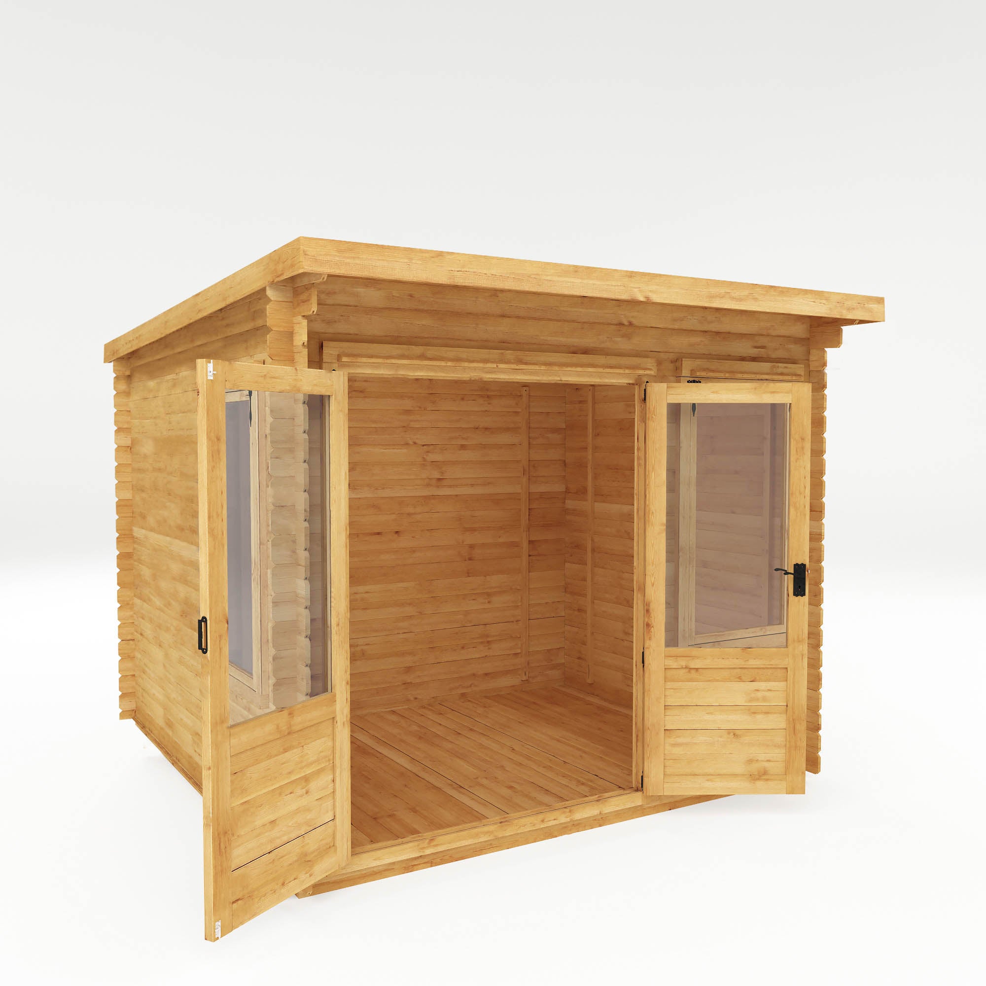 3m x 3m Pent Log Cabin – Waltons