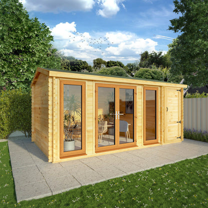 The Dove 5m x 4m Log Cabin