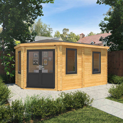 The Goldcrest 5m x 3m Log Cabin