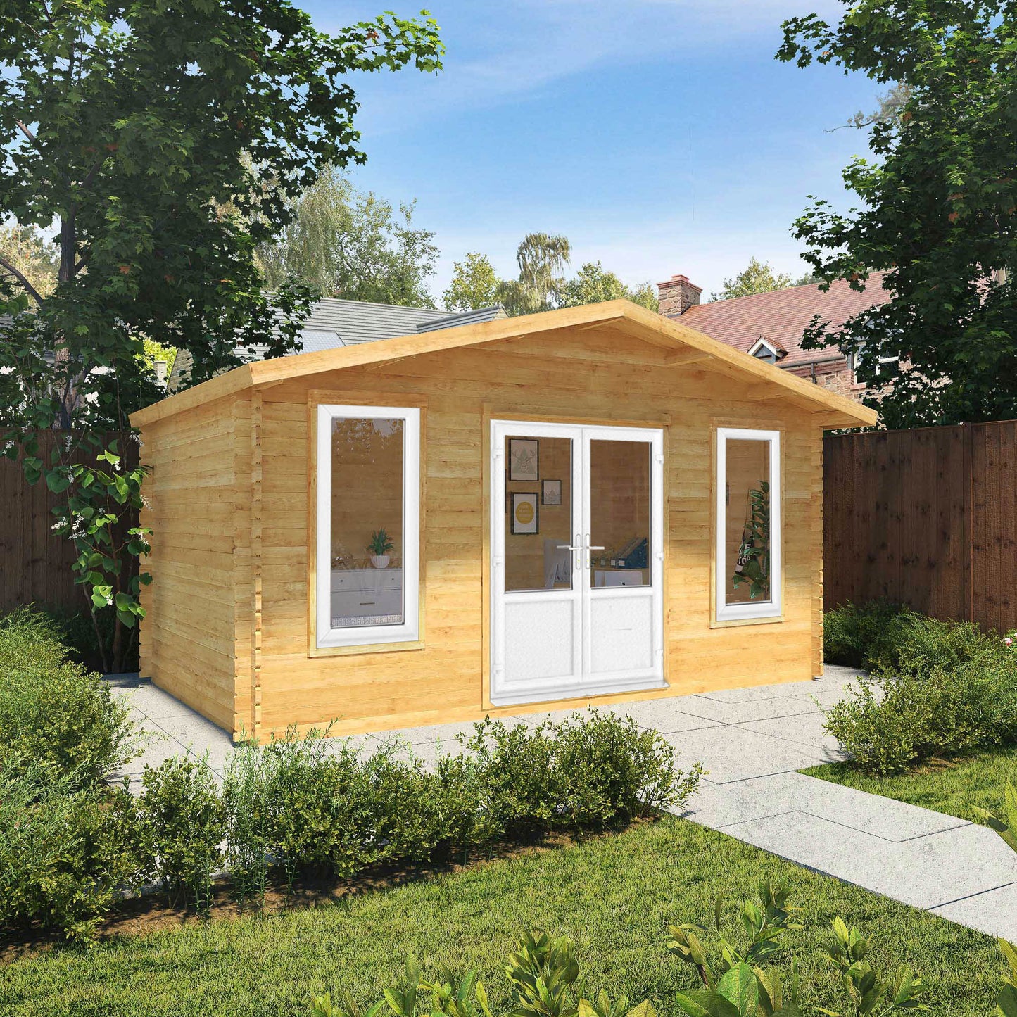 The 5m x 3m Sparrow Log Cabin