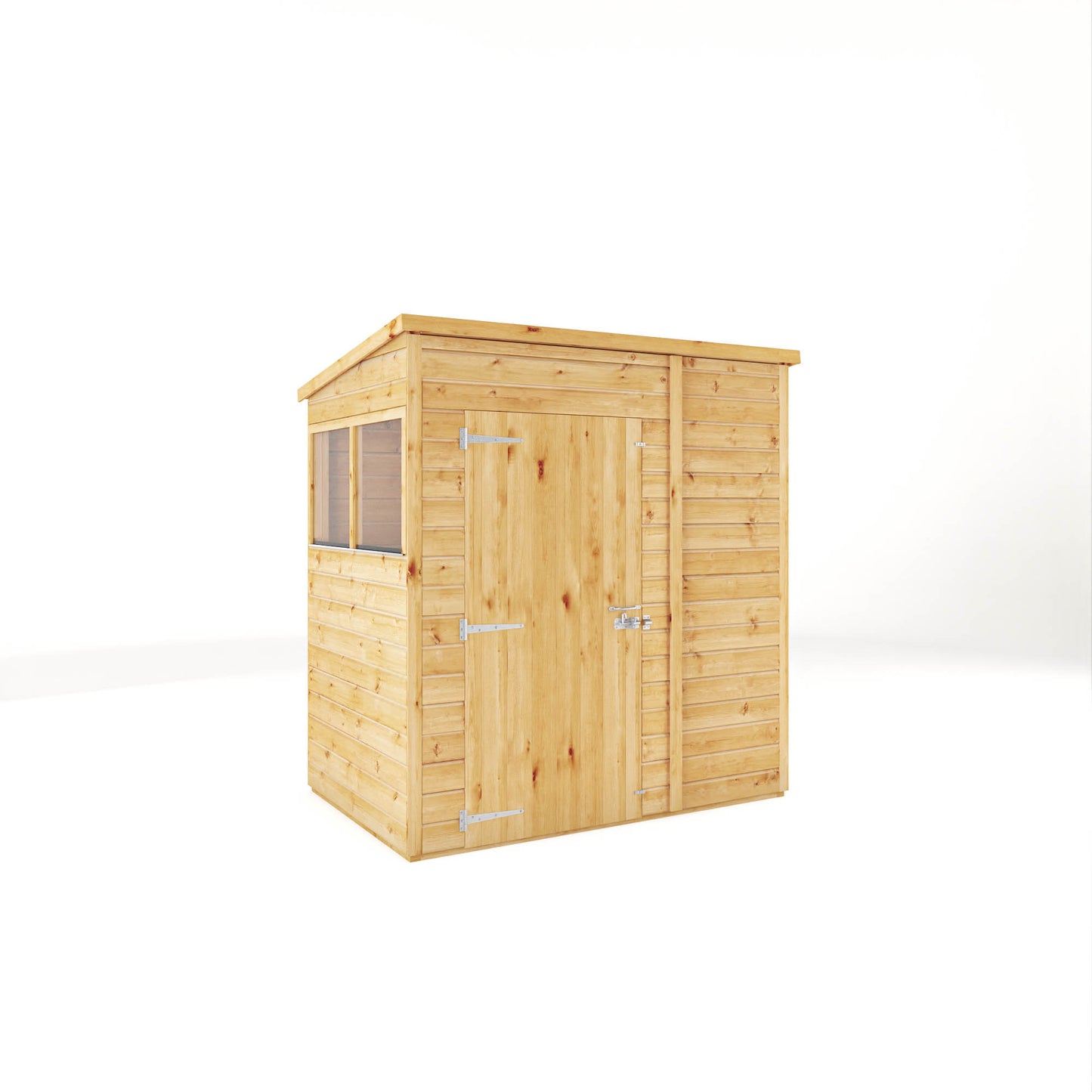 6 x 4 Woodsman Shiplap Pent Wooden Shed