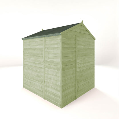 6 x 6 Ready Painted Woodsman Shiplap Apex Wooden Shed