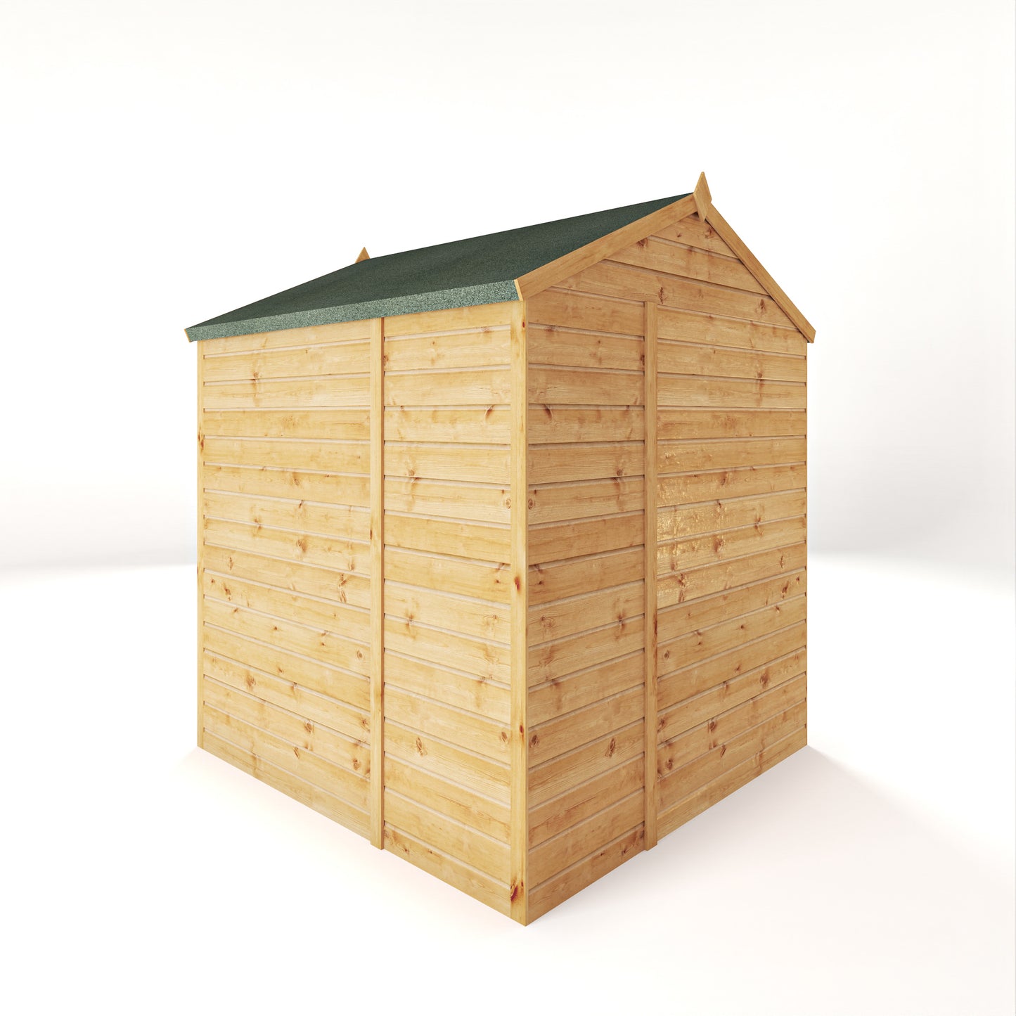 6 x 6 Woodsman Shiplap Apex Wooden Shed