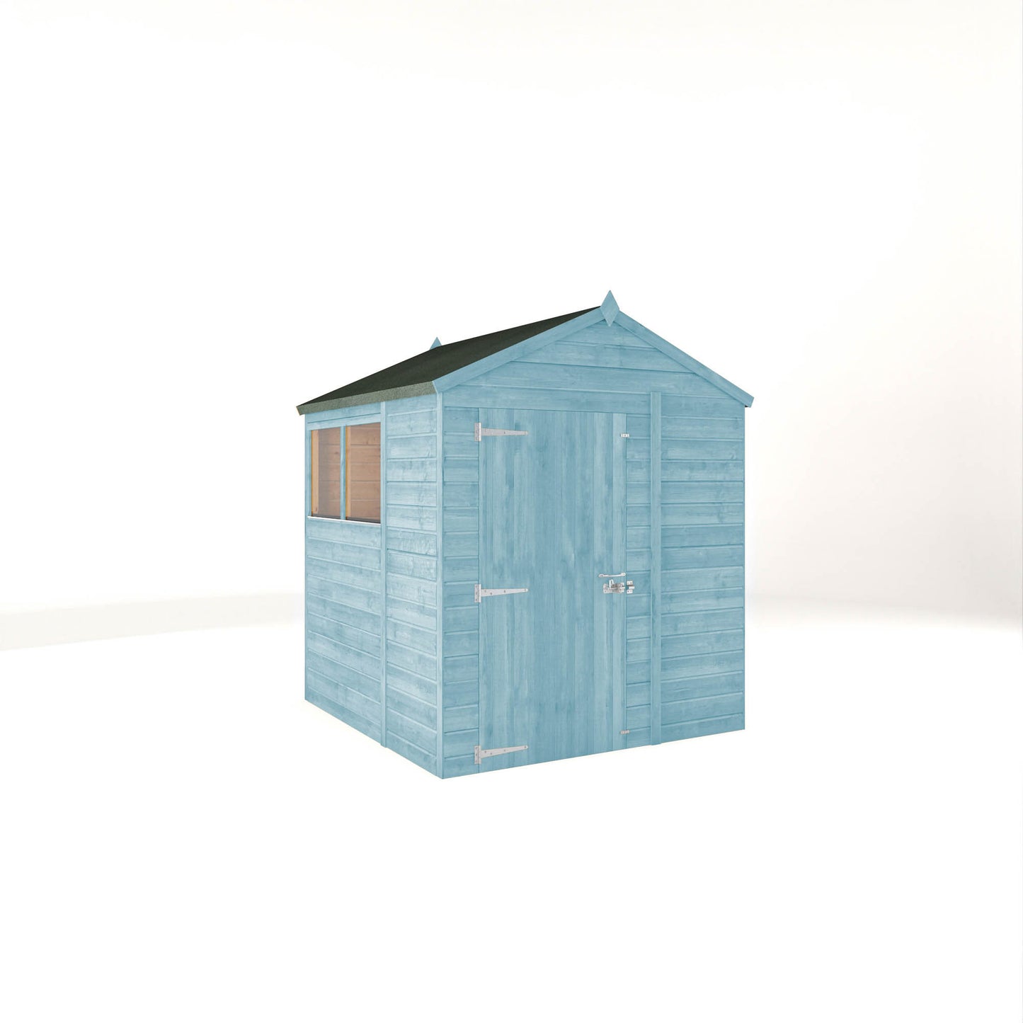 6 x 6 Ready Painted Woodsman Shiplap Apex Wooden Shed