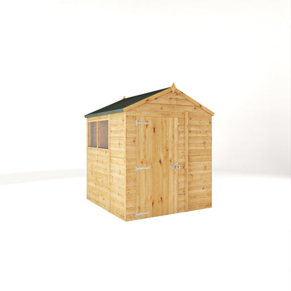 6 x 6 Woodsman Shiplap Apex Wooden Shed