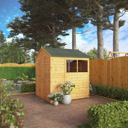 6 x 6 Woodsman Shiplap Apex Wooden Shed