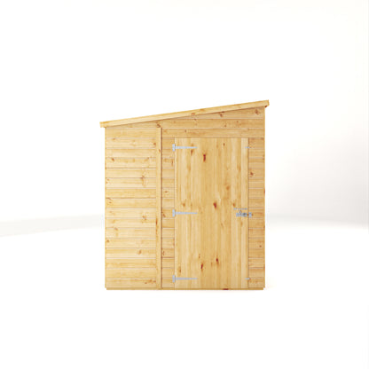 6 x 6 Woodsman Shiplap Pent Wooden Shed