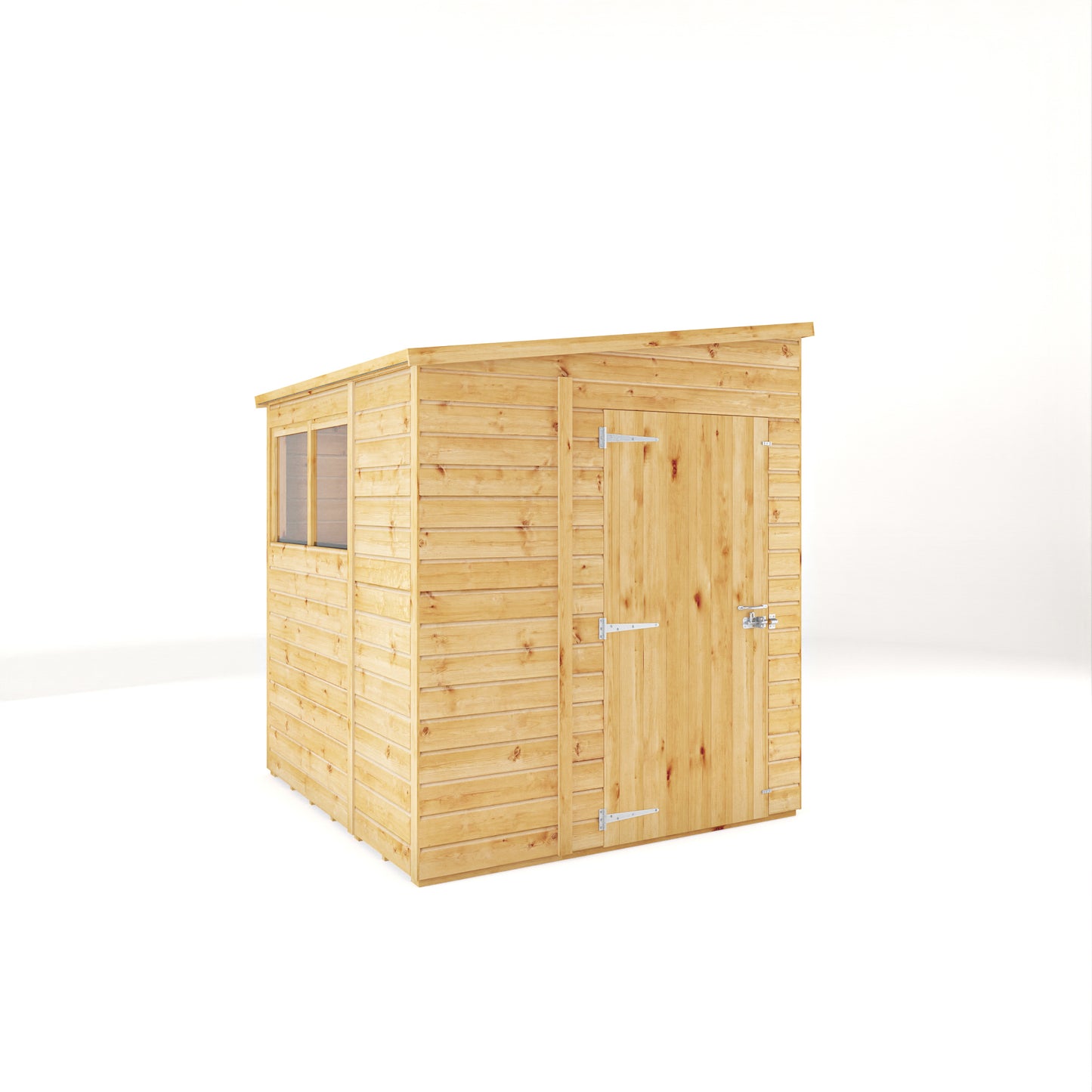 6 x 6 Woodsman Shiplap Pent Wooden Shed