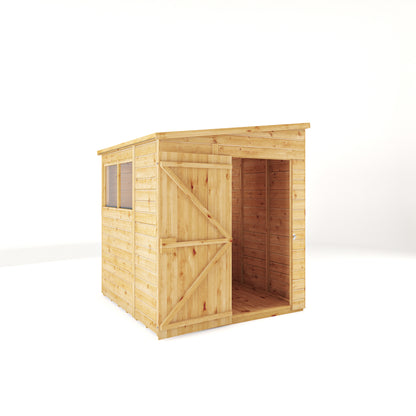 6 x 6 Woodsman Shiplap Pent Wooden Shed