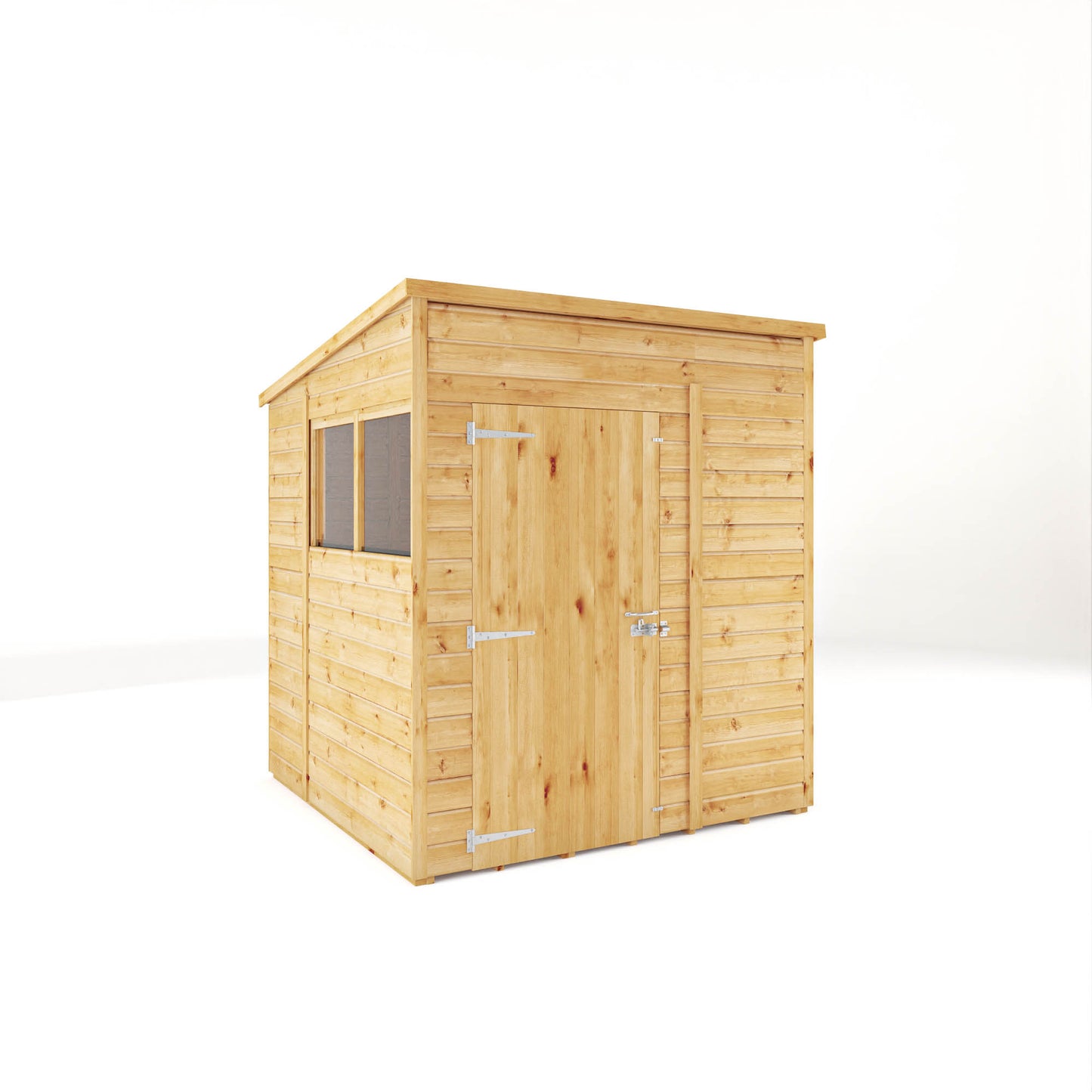 6 x 6 Woodsman Shiplap Pent Wooden Shed