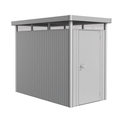 Biohort 5x9 Highline Silver Garden Shed