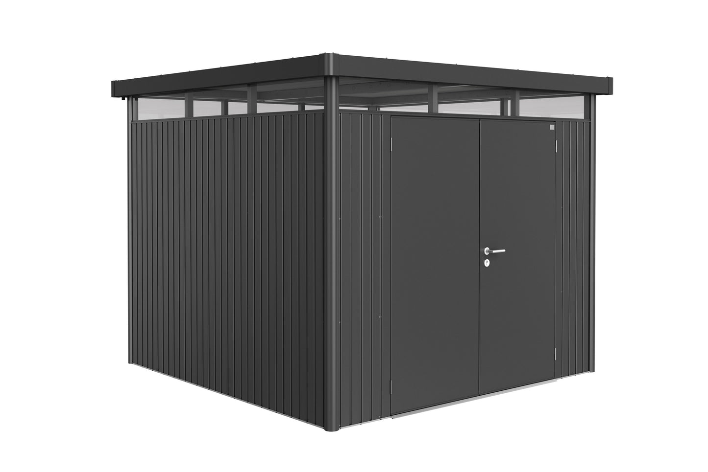 Biohort 9x9 Highline Dark Grey Garden Shed