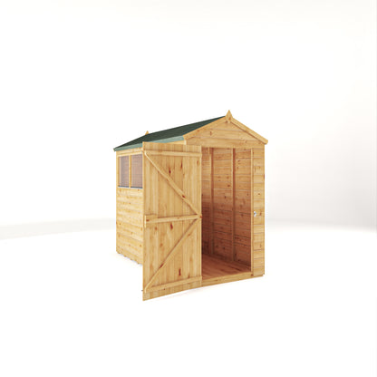 8 x 4 Woodsman Shiplap Apex Wooden Shed