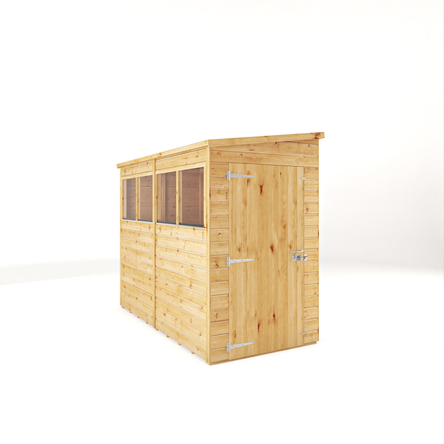 8 x 4 Woodsman Shiplap Pent Wooden Shed