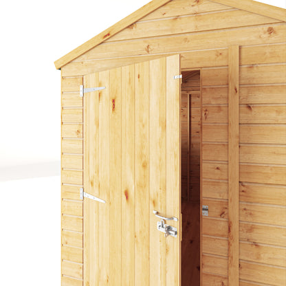 8 x 6 Woodsman Shiplap Apex Wooden Shed