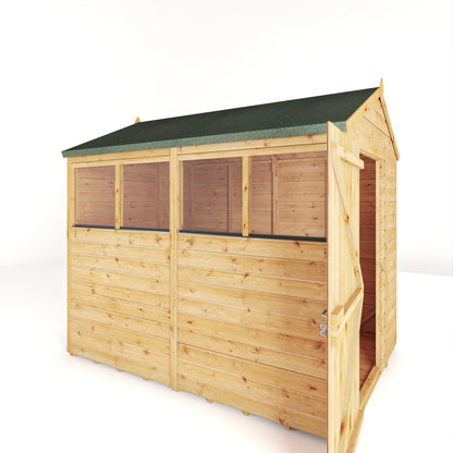 8 x 6 Woodsman Shiplap Apex Wooden Shed