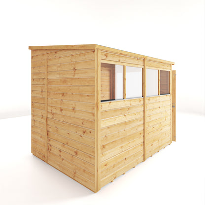 8 x 6 Woodsman Shiplap Pent Wooden Shed