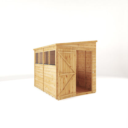 8 x 6 Woodsman Shiplap Pent Wooden Shed