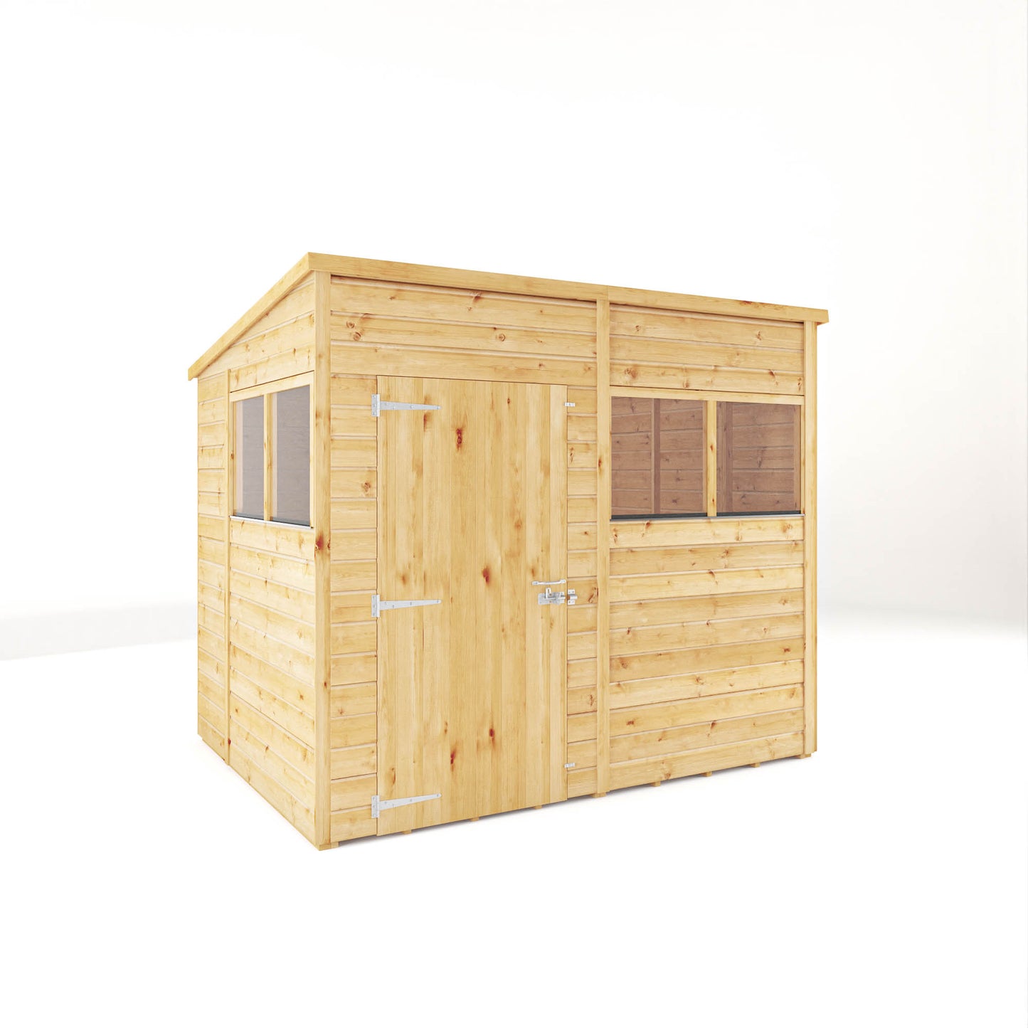 8 x 6 Woodsman Shiplap Pent Wooden Shed